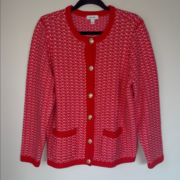 ON 34th Sweaters - NWOT On 34th Button Up Preppy Classic Cardigan Sweater